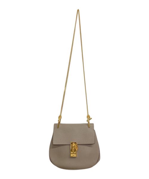 Chloe（クロエ）Chloe (クロエ) チェーンショルダーバッグ グレーの古着・服飾アイテム