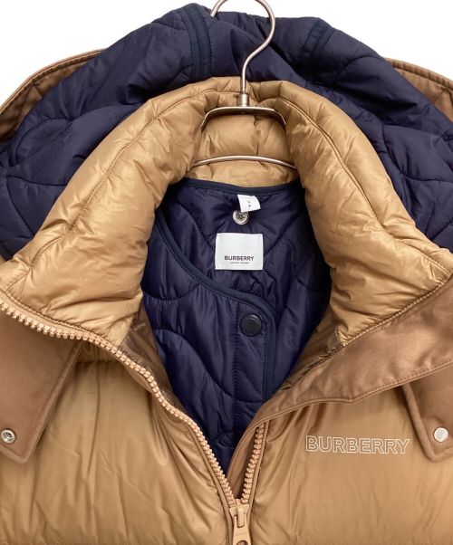 BURBERRY（バーバリー）BURBERRY (バーバリー) ライナー付きダウンコート ブラウン サイズ:Sの古着・服飾アイテム