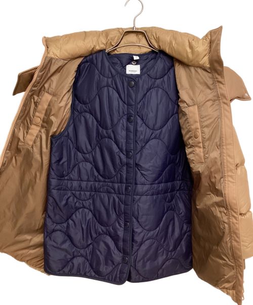 BURBERRY（バーバリー）BURBERRY (バーバリー) ライナー付きダウンコート ブラウン サイズ:Sの古着・服飾アイテム