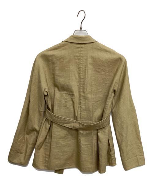 CELINE（セリーヌ）CELINE (セリーヌ) リネンジャケット ベージュ サイズ:40の古着・服飾アイテム