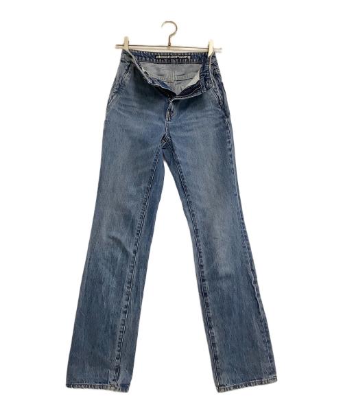 ALEXANDER WANG（アレキサンダー・ワン）ALEXANDER WANG (アレキサンダーワン) デニムパンツ インディゴ サイズ:w25の古着・服飾アイテム