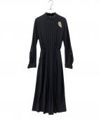 KEITA MARUYAMAケイタマルヤマ）の古着「エレガントジャージードレス」｜ネイビー