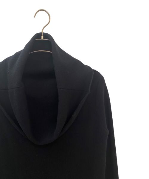 MYLAN（マイラン）MYLAN (マイラン) Cashmere Knit Off Shoulder Dress ブラック サイズ:FREEの古着・服飾アイテム