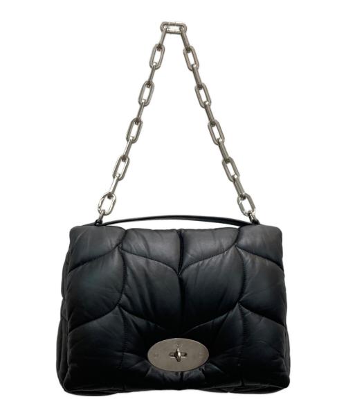 MULBERRY（マルベリー）MULBERRY (マルベリー) チェーンショルダーバッグ ブラックの古着・服飾アイテム