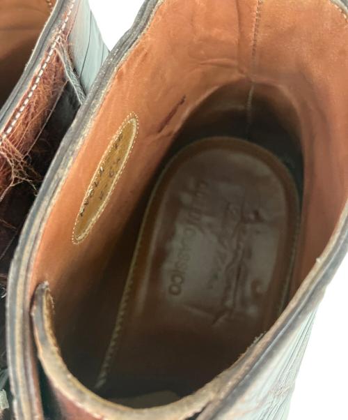 Santoni（サントーニ）Santoni (サントーニ) チャッカーブーツ ブラウン サイズ:6 1/2の古着・服飾アイテム