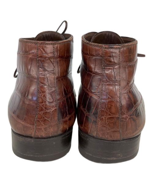 BRIONI（ブリオーニ）BRIONI (ブリオーニ) チャッカーブーツ ブラウン サイズ:7 1/2の古着・服飾アイテム