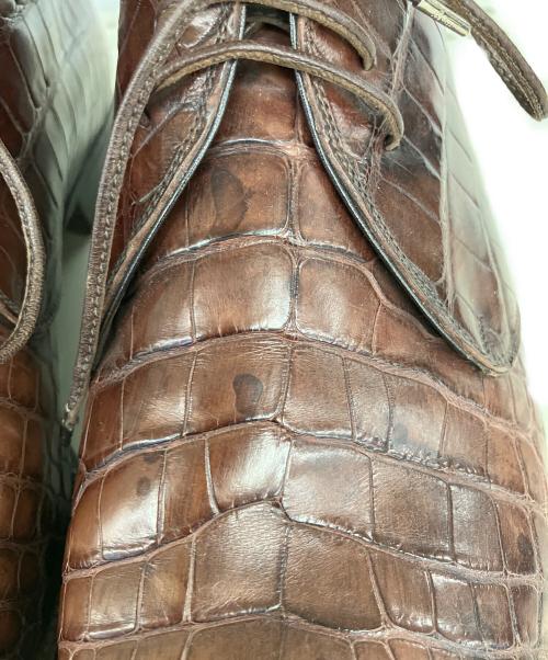 BRIONI（ブリオーニ）BRIONI (ブリオーニ) チャッカーブーツ ブラウン サイズ:7 1/2の古着・服飾アイテム