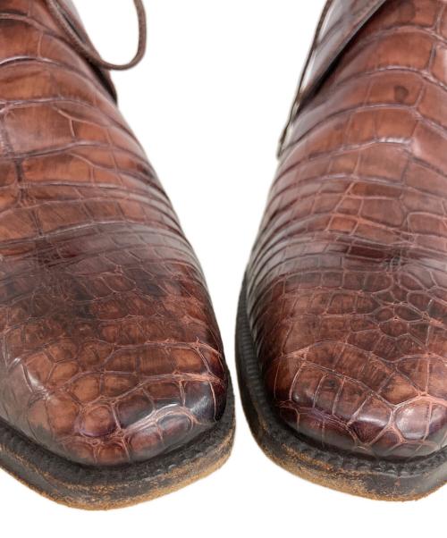 BRIONI（ブリオーニ）BRIONI (ブリオーニ) チャッカーブーツ ブラウン サイズ:7 1/2の古着・服飾アイテム