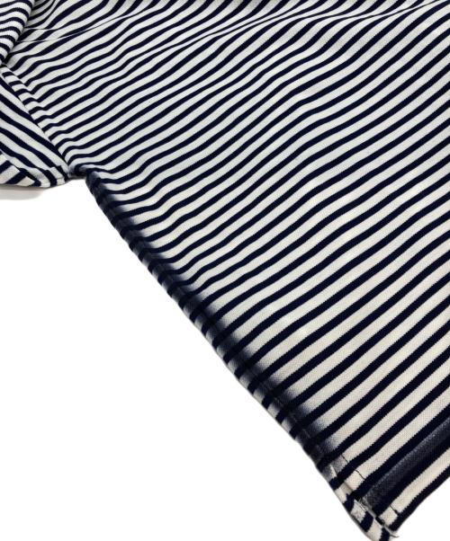 PRADA（プラダ）PRADA (プラダ) ボーダーカットソー ホワイト サイズ:Mの古着・服飾アイテム