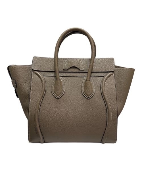 CELINE（セリーヌ）CELINE (セリーヌ) ラゲージ ミニ グレージュ サイズ:ミニの古着・服飾アイテム