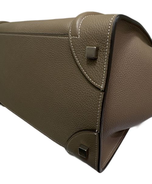 CELINE（セリーヌ）CELINE (セリーヌ) ラゲージ ミニ グレージュ サイズ:ミニの古着・服飾アイテム