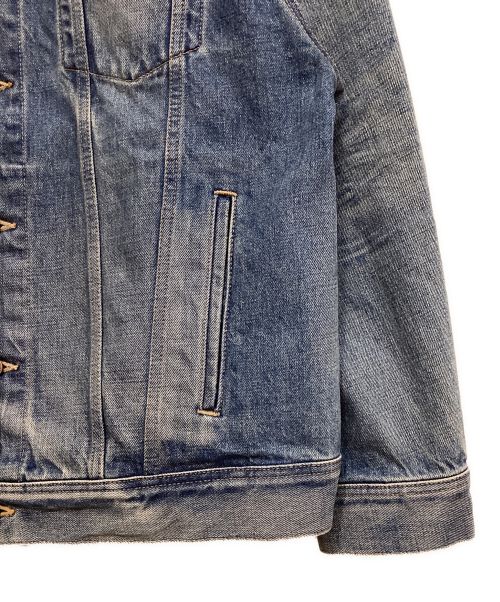 CELINE（セリーヌ）CELINE (セリーヌ) Union wash oversized denim jacket（ユニオンウォッシュオーバーサイズデニムジャケット） インディゴ サイズ:Mの古着・服飾アイテム