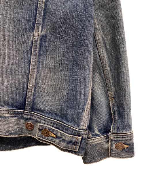 CELINE（セリーヌ）CELINE (セリーヌ) Union wash oversized denim jacket（ユニオンウォッシュオーバーサイズデニムジャケット） インディゴ サイズ:Mの古着・服飾アイテム