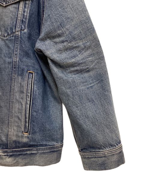 CELINE（セリーヌ）CELINE (セリーヌ) Union wash oversized denim jacket（ユニオンウォッシュオーバーサイズデニムジャケット） インディゴ サイズ:Mの古着・服飾アイテム