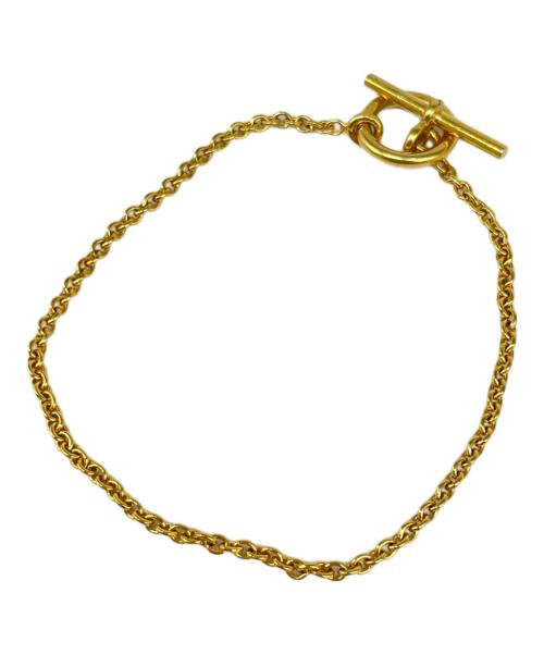 HERMES（エルメス）HERMES (エルメス) エシャペ K18 チェーンブレスレット サイズ:SMの古着・服飾アイテム