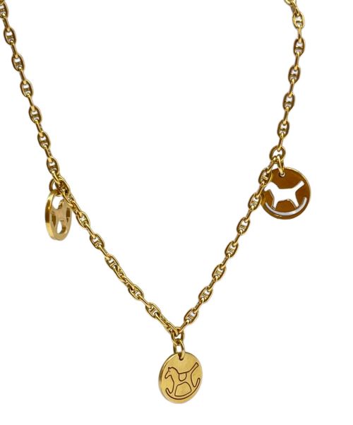 HERMES（エルメス）HERMES (エルメス) ダダ シェーヌダンクル ブレスレットの古着・服飾アイテム
