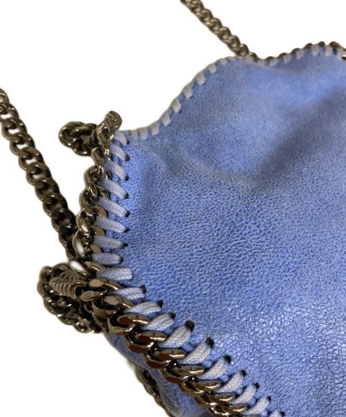 STELLA McCARTNEY（ステラマッカートニー）STELLA McCARTNEY (ステラマッカートニー) 2wayファラベラチェーンショルダーバッグ ブルーの古着・服飾アイテム