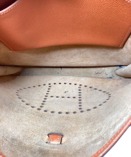 HERMES（エルメス）HERMES (エルメス) EVELYNE I/ Shoulder Bag（エヴリン アン/ショルダーバッグ） オレンジの古着・服飾アイテム