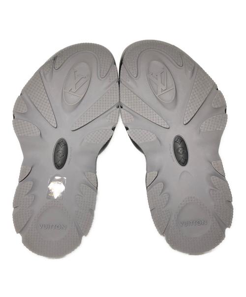 LOUIS VUITTON（ルイ ヴィトン）LOUIS VUITTON (ルイ ヴィトン) シャークラインサンダル ブラック サイズ:8の古着・服飾アイテム