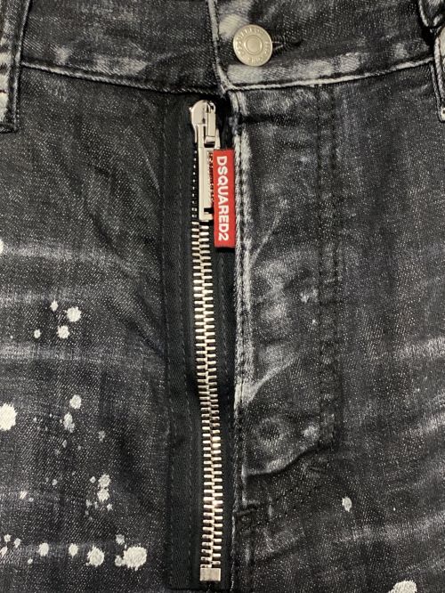 DSQUARED2（ディースクエアード）DSQUARED2 (ディースクエアード) ブラックデニム サイズ:46 未使用品の古着・服飾アイテム