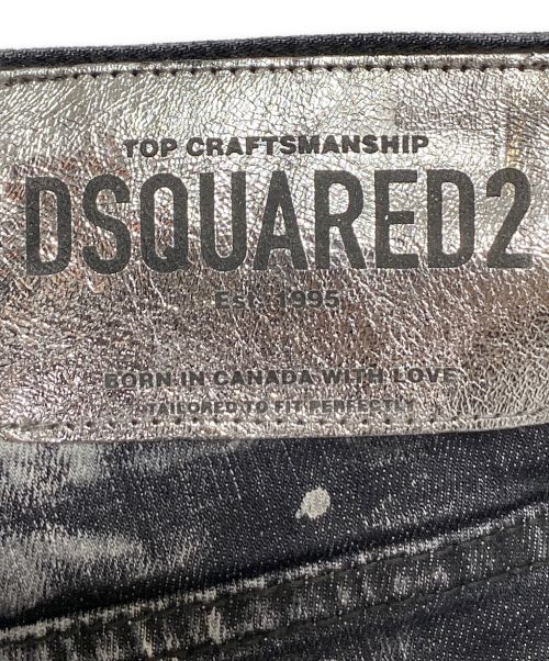 DSQUARED2（ディースクエアード）DSQUARED2 (ディースクエアード) ブラックデニム サイズ:46 未使用品の古着・服飾アイテム