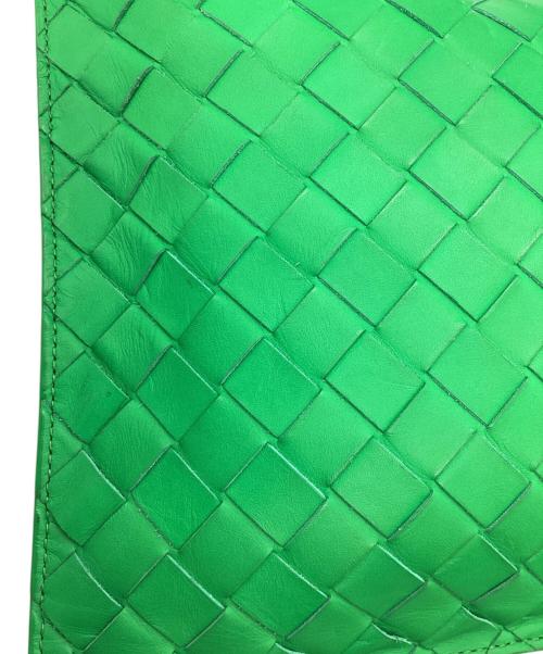 BOTTEGA VENETA（ボッテガベネタ）BOTTEGA VENETA (ボッテガベネタ) ポーチ グリーンの古着・服飾アイテム