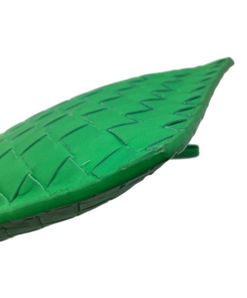 BOTTEGA VENETA（ボッテガベネタ）BOTTEGA VENETA (ボッテガベネタ) ポーチ グリーンの古着・服飾アイテム