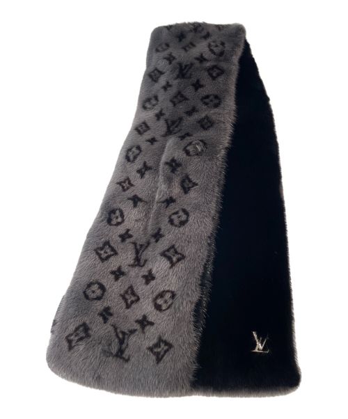 LOUIS VUITTON（ルイ ヴィトン）LOUIS VUITTON (ルイ ヴィトン) マフラー・モノグラムリバースの古着・服飾アイテム