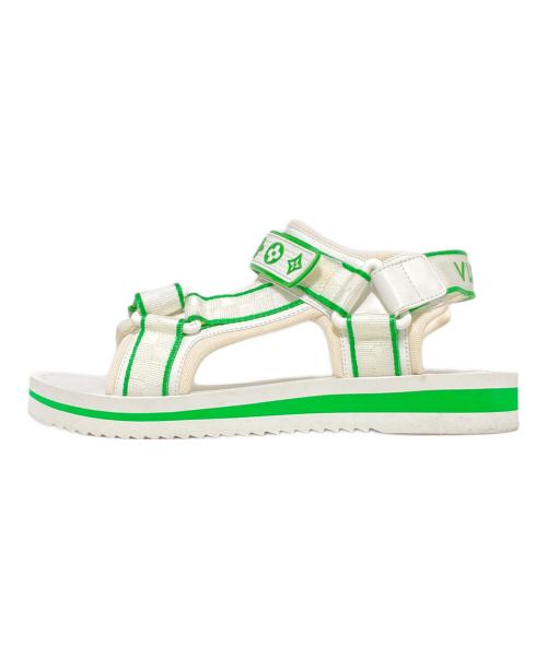 LOUIS VUITTON（ルイ ヴィトン）LOUIS VUITTON (ルイ ヴィトン) パナマライン ホワイト サイズ:6の古着・服飾アイテム