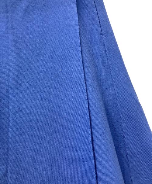 DRAWER（ドゥロワー）DRAWER (ドゥロワー) ラップスカート ブルー サイズ: 36の古着・服飾アイテム