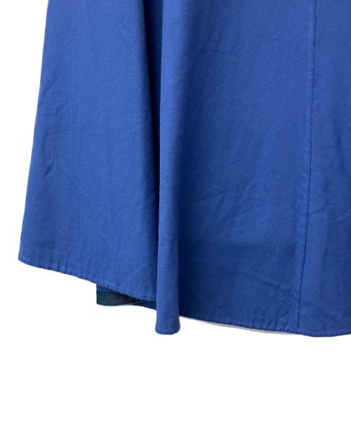 DRAWER（ドゥロワー）DRAWER (ドゥロワー) ラップスカート ブルー サイズ: 36の古着・服飾アイテム