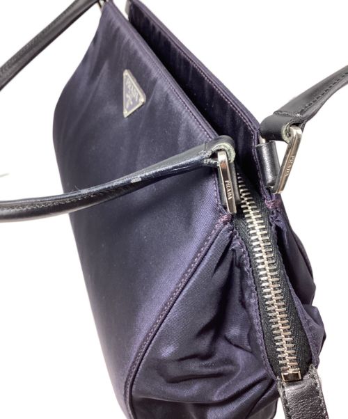 PRADA（プラダ）PRADA (プラダ) Nylon Hand bag（ナイロンハンドバッグ） ネイビー サイズ:-の古着・服飾アイテム