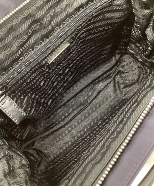PRADA（プラダ）PRADA (プラダ) Nylon Hand bag（ナイロンハンドバッグ） ネイビー サイズ:-の古着・服飾アイテム