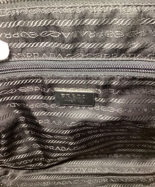 PRADA（プラダ）PRADA (プラダ) Nylon Hand bag（ナイロンハンドバッグ） ネイビー サイズ:-の古着・服飾アイテム