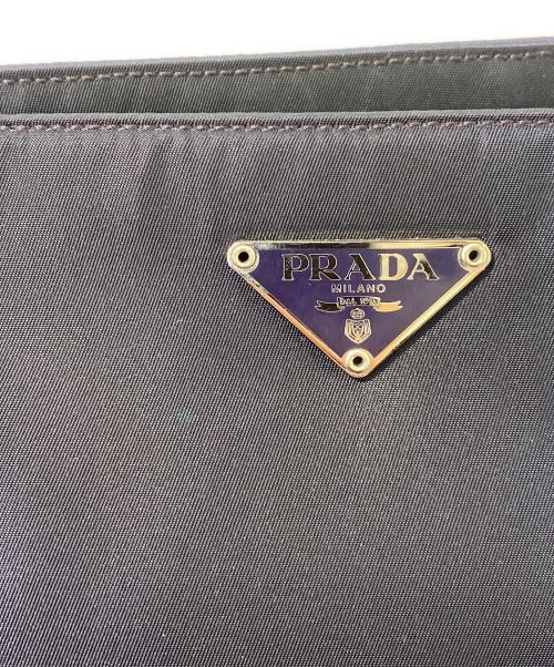 PRADA（プラダ）PRADA (プラダ) Nylon Hand bag（ナイロンハンドバッグ） ネイビー サイズ:-の古着・服飾アイテム