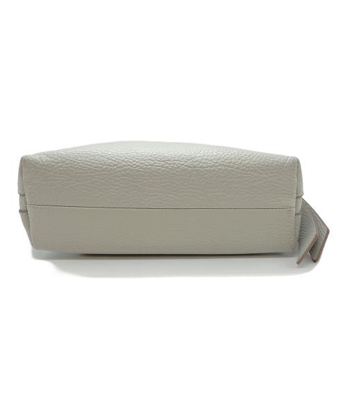 GIANNI CHIARINI（ジャンニ キアリーニ）GIANNI CHIARINI (ジャンニ キアリーニ) レザー2WAYショルダーバッグ グレーの古着・服飾アイテム