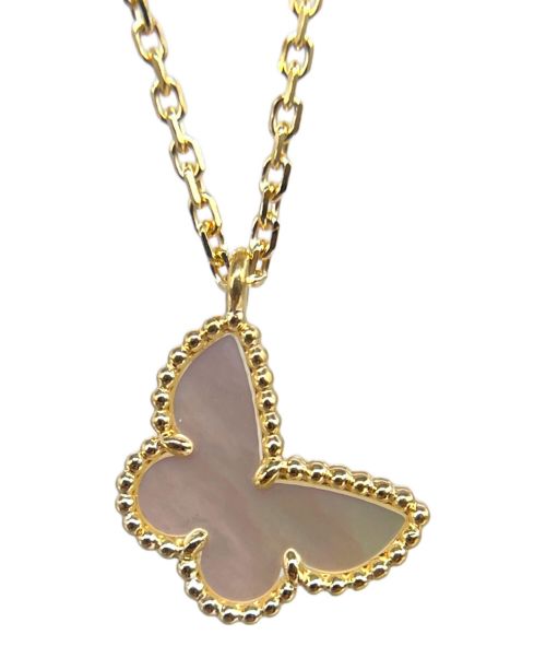 VAN CLEEF & ARPELS（ヴァンクリーフ＆アーペル）VAN CLEEF & ARPELS (ヴァンクリーフ＆アーペル) スウィート アルハンブラ パピヨン ネックレスの古着・服飾アイテム