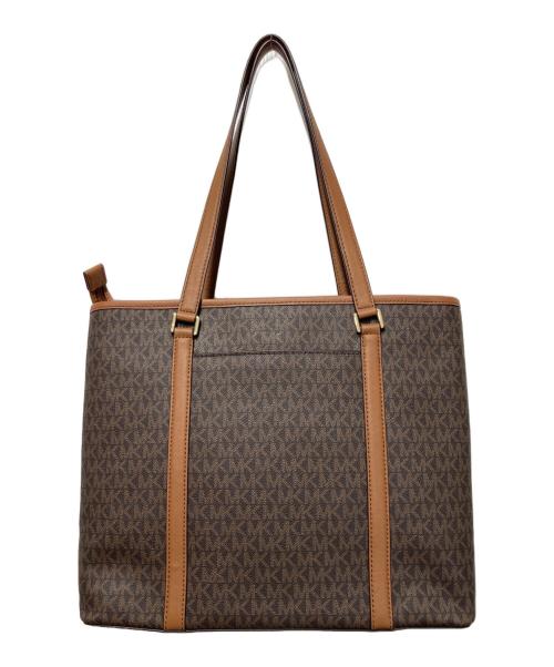 MICHAEL KORS（マイケル・コース）MICHAEL KORS (マイケルコース) SADY LG TZ トートバッグ ブラウンの古着・服飾アイテム