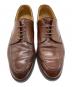Crockett & Jones (クロケット＆ジョーンズ) Uチップ レザーシューズ ブラウン サイズ:SIZE7E：36000円