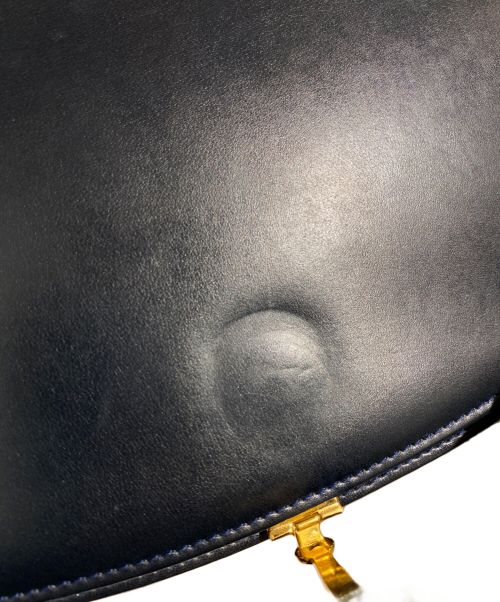 GUCCI（グッチ）GUCCI (グッチ) Horsebit Shoulder Bag（ホースビットショルダーバッグ） ネイビー サイズ:-の古着・服飾アイテム