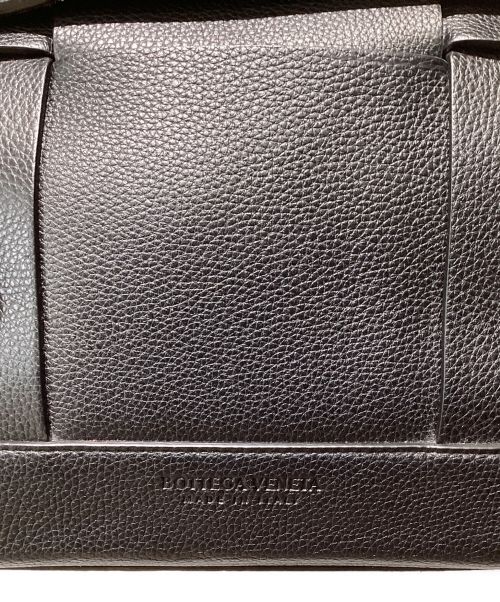 BOTTEGA VENETA（ボッテガベネタ）BOTTEGA VENETA (ボッテガベネタ) maxi intrecciato The Arco（マキシイントレチャート/ザ•アルコ） ブラック サイズ:-の古着・服飾アイテム
