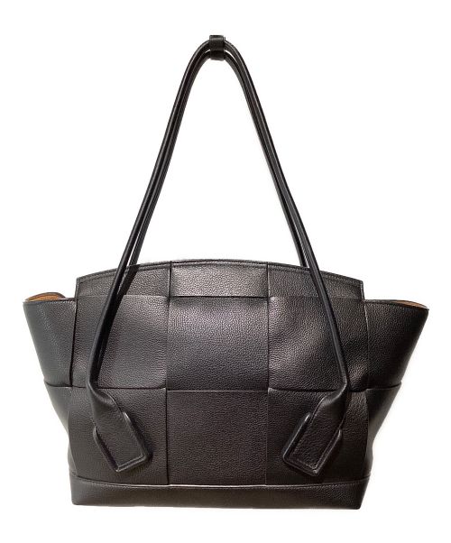 BOTTEGA VENETA（ボッテガベネタ）BOTTEGA VENETA (ボッテガベネタ) maxi intrecciato The Arco（マキシイントレチャート/ザ•アルコ） ブラック サイズ:-の古着・服飾アイテム
