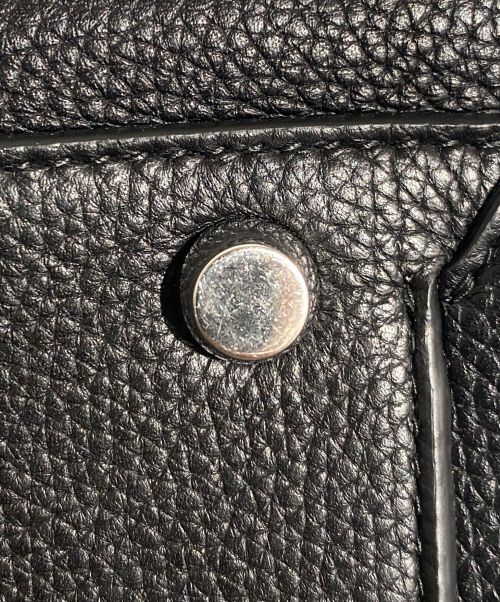 BOTTEGA VENETA（ボッテガベネタ）BOTTEGA VENETA (ボッテガベネタ) maxi intrecciato The Arco（マキシイントレチャート/ザ•アルコ） ブラック サイズ:-の古着・服飾アイテム