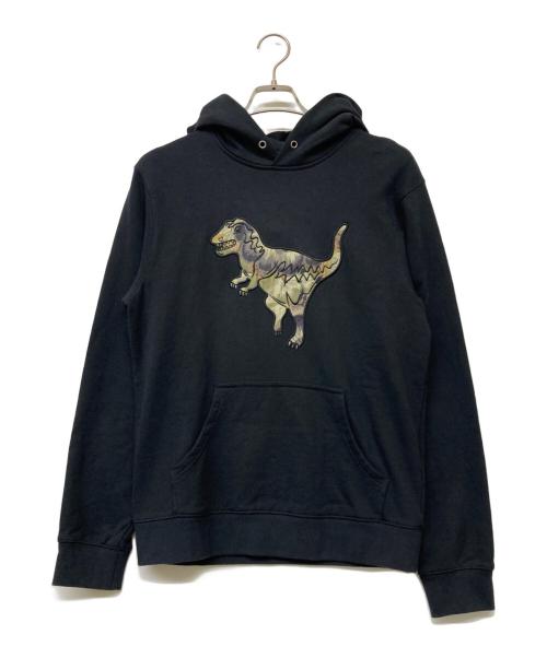 COACH（コーチ）COACH (コーチ) kaffe (カフェ) パーカー ブラック サイズ:Sの古着・服飾アイテム