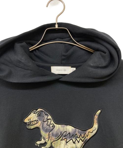 COACH（コーチ）COACH (コーチ) kaffe (カフェ) パーカー ブラック サイズ:Sの古着・服飾アイテム