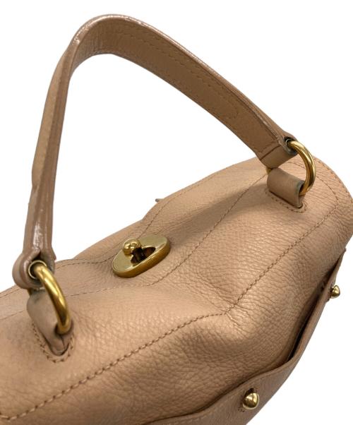 Yves Saint Laurent（イヴサンローラン）Yves Saint Laurent (イヴサンローラン) 2WAYショルダーバッグ ベージュの古着・服飾アイテム