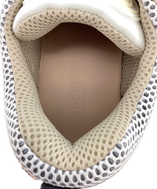 GUCCI（グッチ）GUCCI (グッチ) Flash Trek Sneaker（フラッシュトレックスニーカー） ホワイト サイズ:36 1/2の古着・服飾アイテム