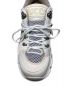 中古・古着 GUCCI (グッチ) Flash Trek Sneaker（フラッシュトレックスニーカー） ホワイト サイズ:36 1/2：35000円
