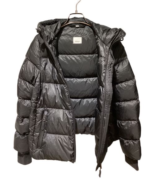 BURBERRY LONDON（バーバリーロンドン）BURBERRY LONDON (バーバリーロンドン) Logo Design Down Jacket(ロゴデザインダウンジャケット) ブラック サイズ:Sの古着・服飾アイテム