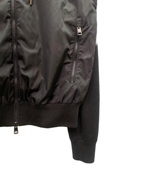 MONCLER（モンクレール）MONCLER (モンクレール) MAGLIONE TRICOT CARDIGAN ブラック サイズ:Lの古着・服飾アイテム